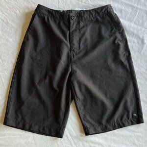Rip Curl Boys X-Large (16Y) Black Amphibian Hybrid Beach Shorts